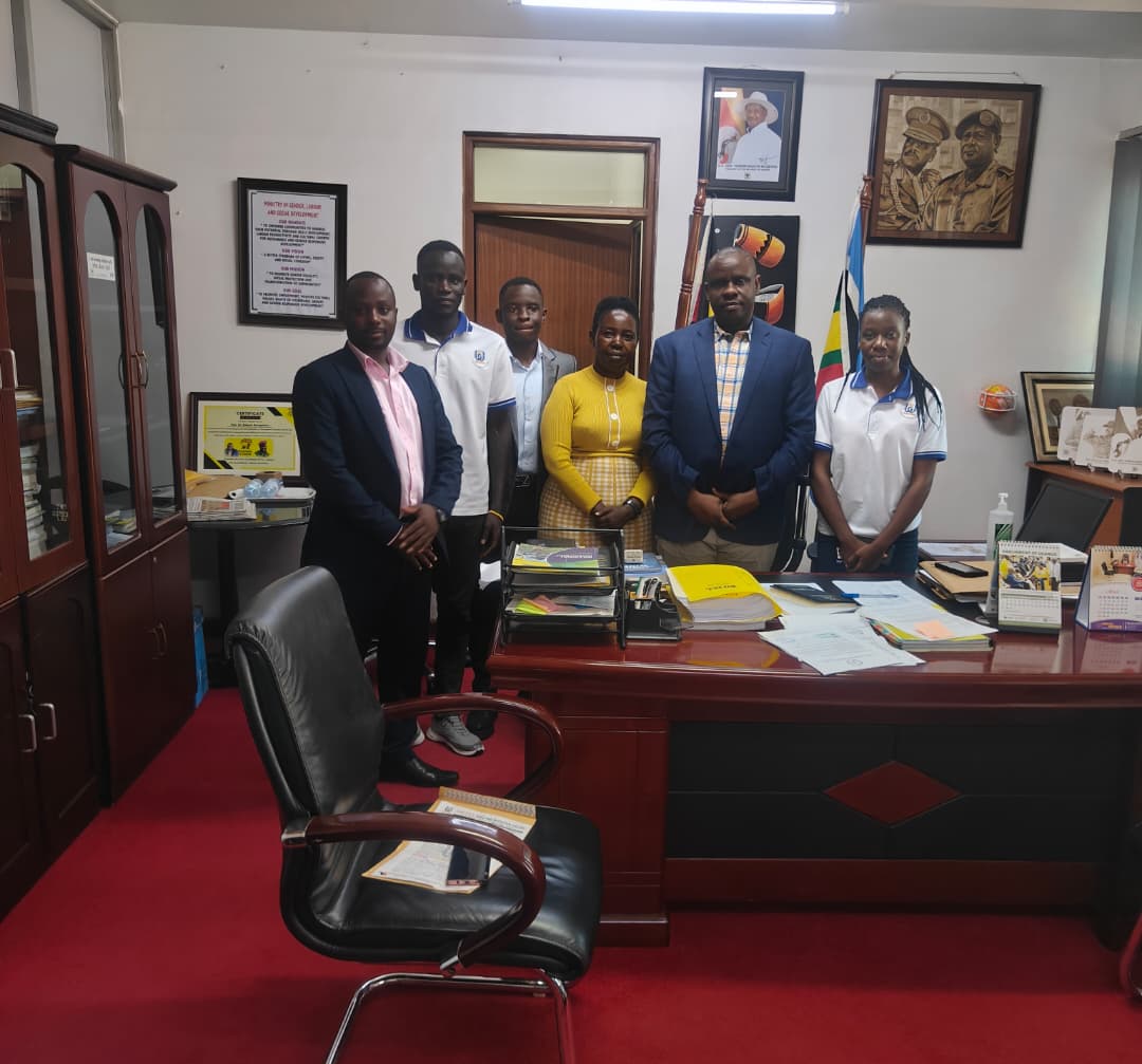 Meeting with Minister Balaam Barugahara Ateenyi